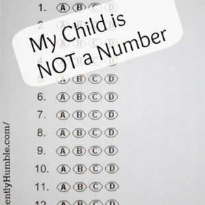 My Child is Not a Number