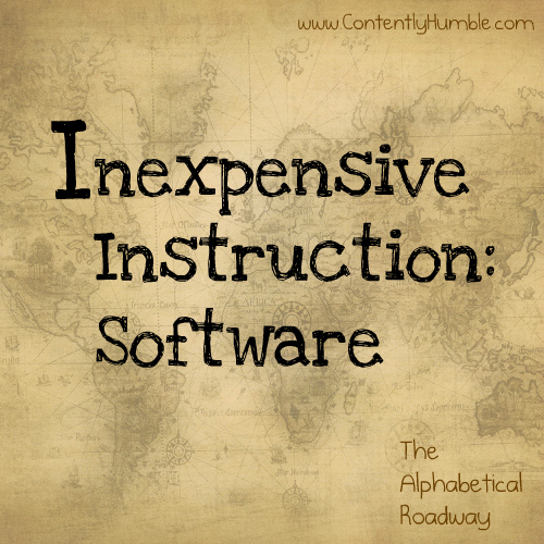 Inexpensive Instruction (Software): The Alphabetical Roadway – I