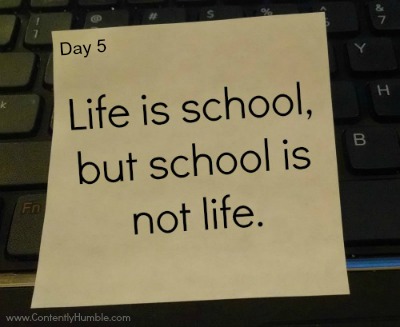 5 Gems of Advice for my Younger Self: Day Five