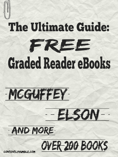 Ultimate Guide FREE Graded Reader eBooks McGuffey, Elson and MORE